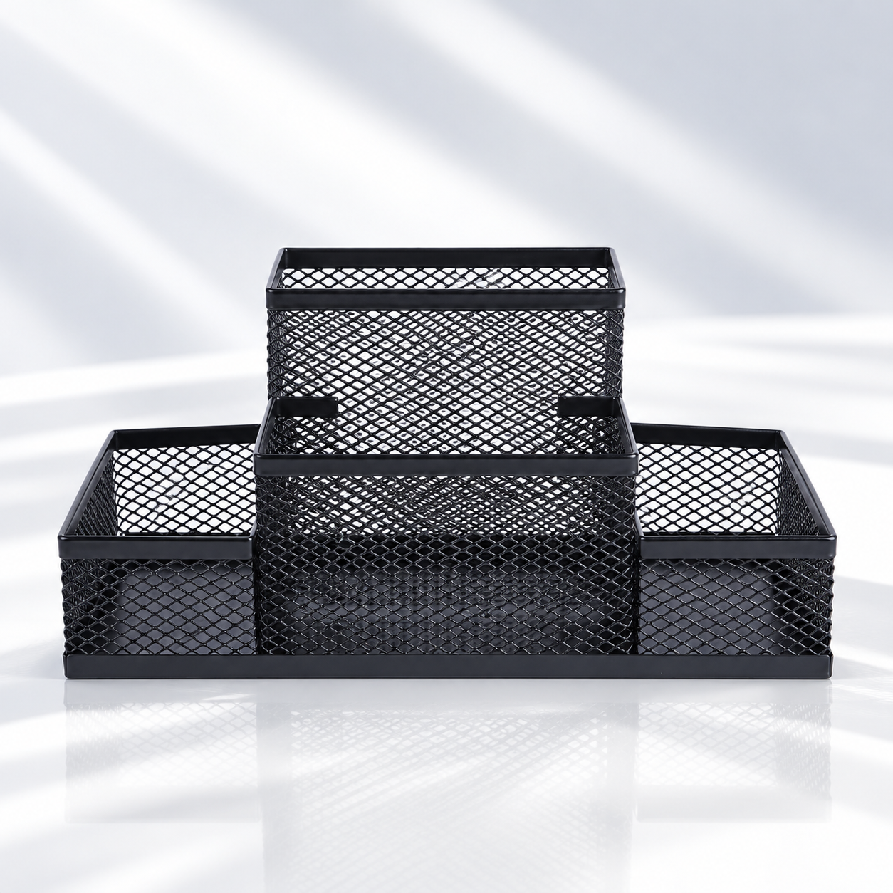 BEIFA 4 grid Desk Set Black - 1/48 pcs