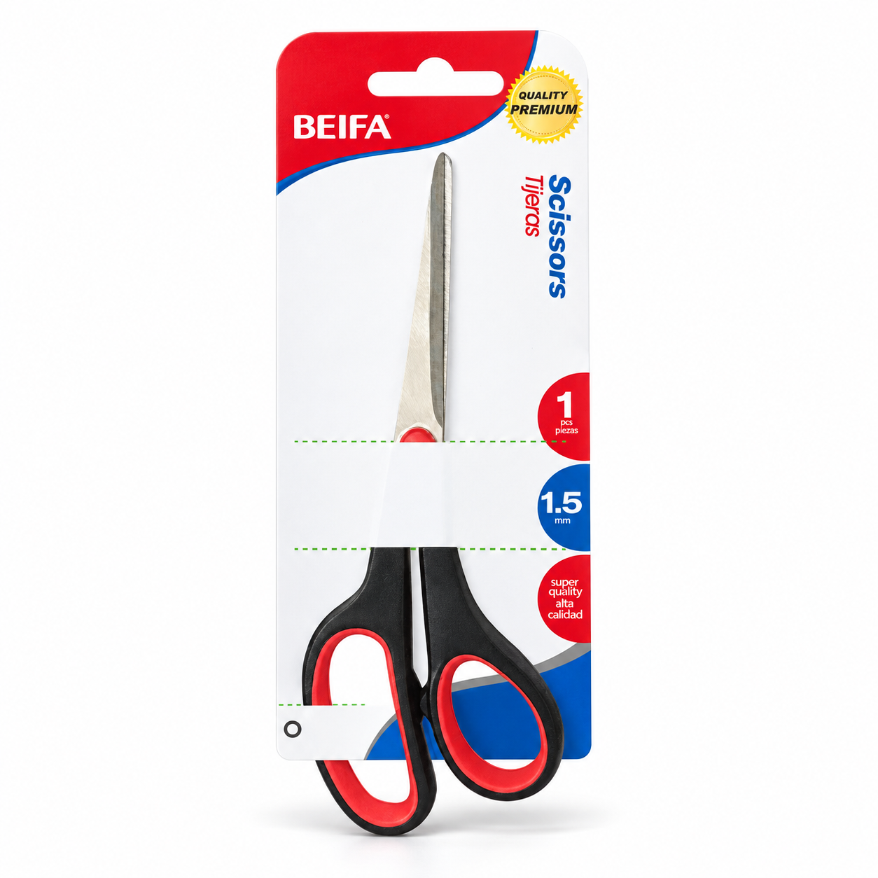 BEIFA Office Scissors 19,5cm - 1/20/160 pcs