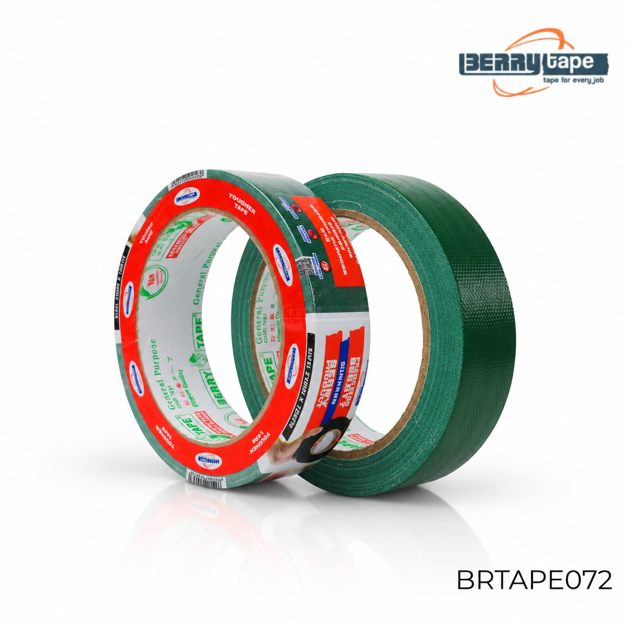 BERRY PB LINEN / CLOTH TAPE TYPE SR - HIJAU 24 X 12 Meter