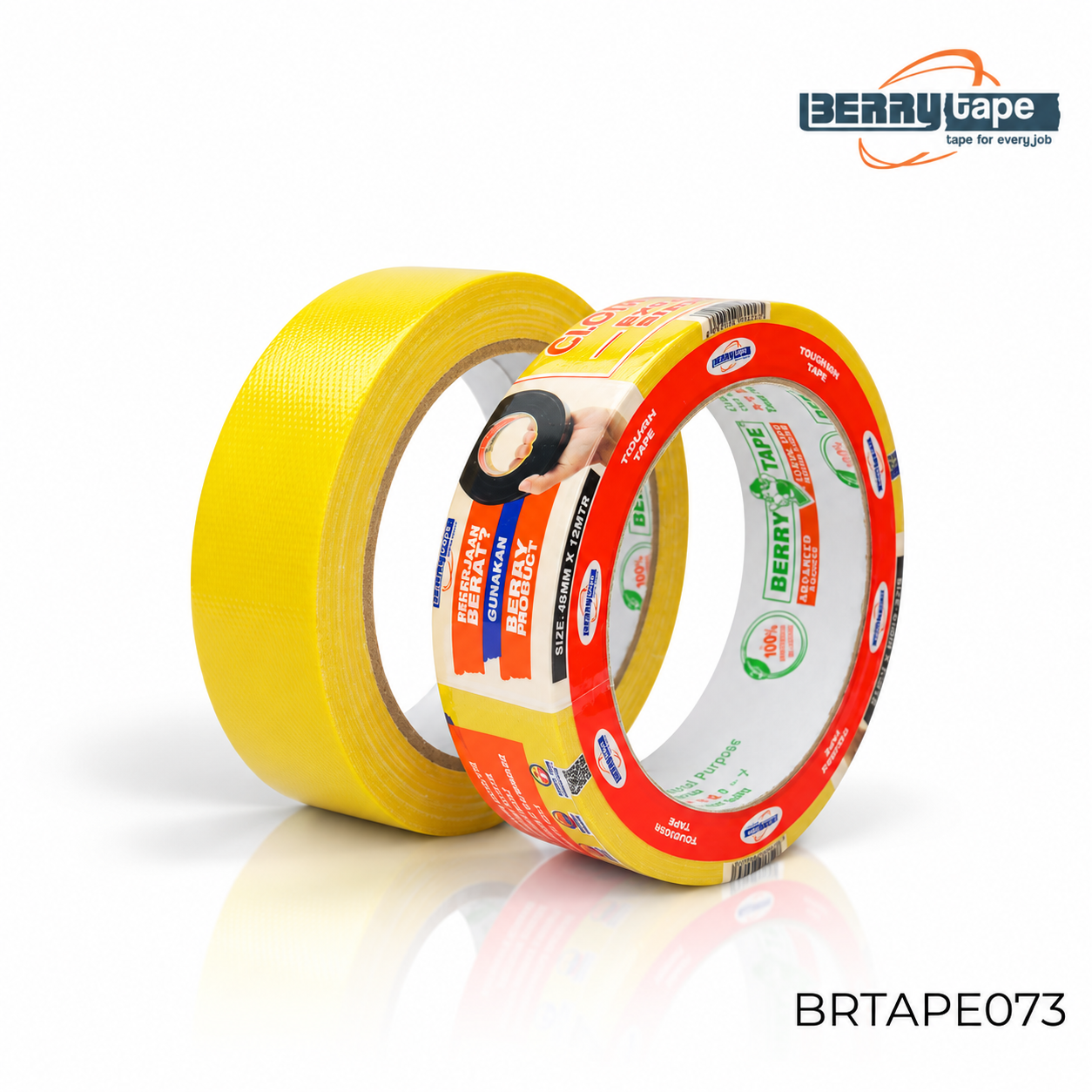 BERRY PB LINEN / CLOTH TAPE TYPE SR - KUNING 24 X 12 Meter
