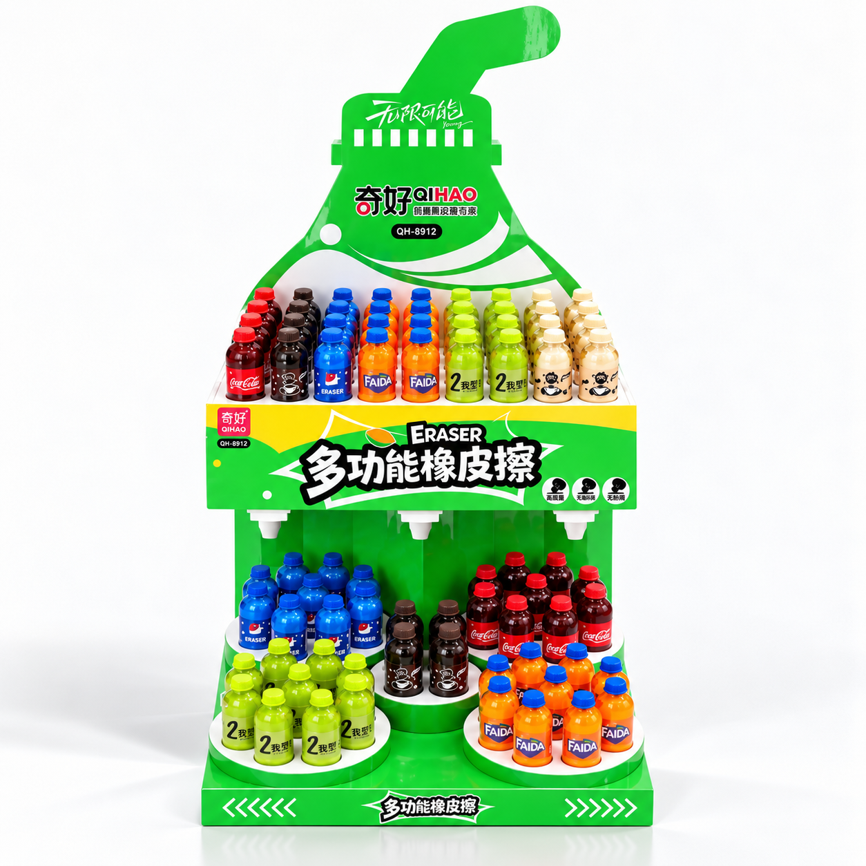 QIHAO SODA ERASER SET