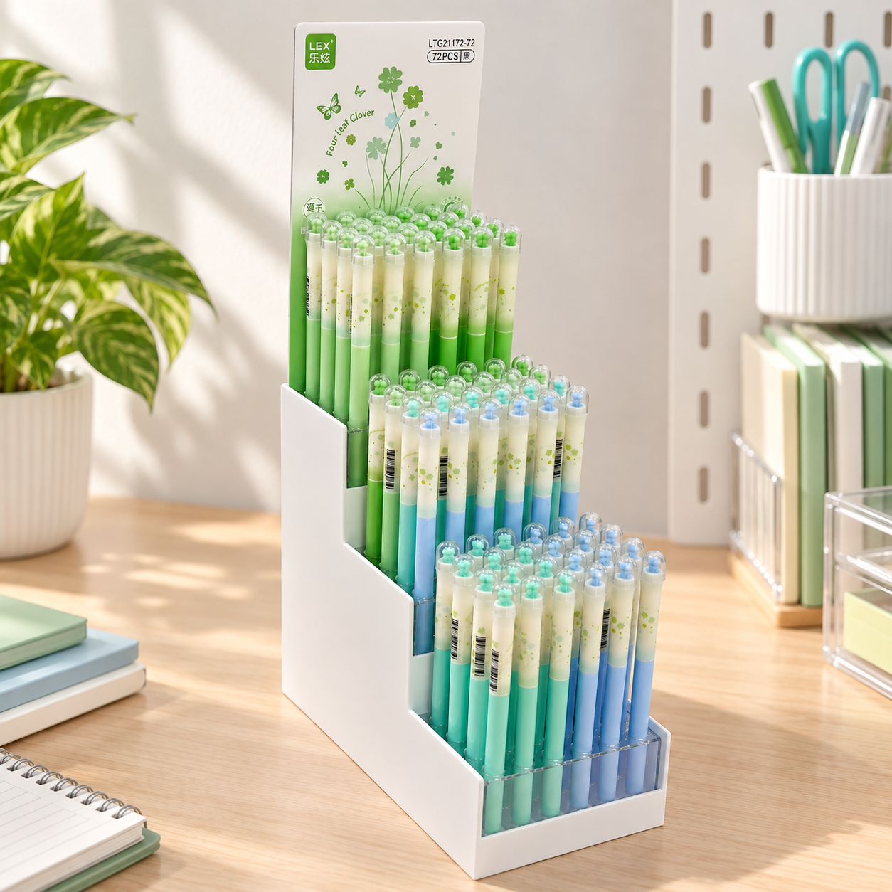 FOUR-LEAF CLOVER GEL PEN