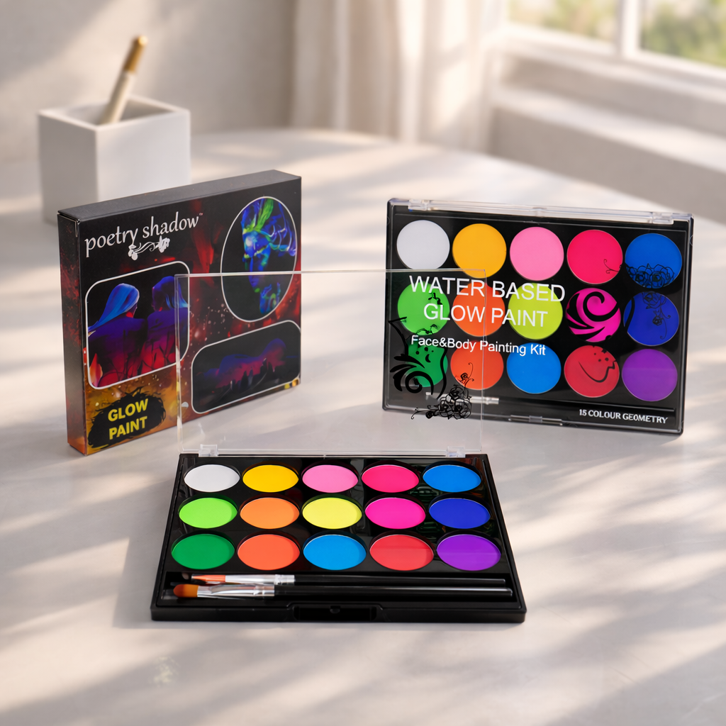 G-BP02 / FC150215 Colors Face Paint Brush Set