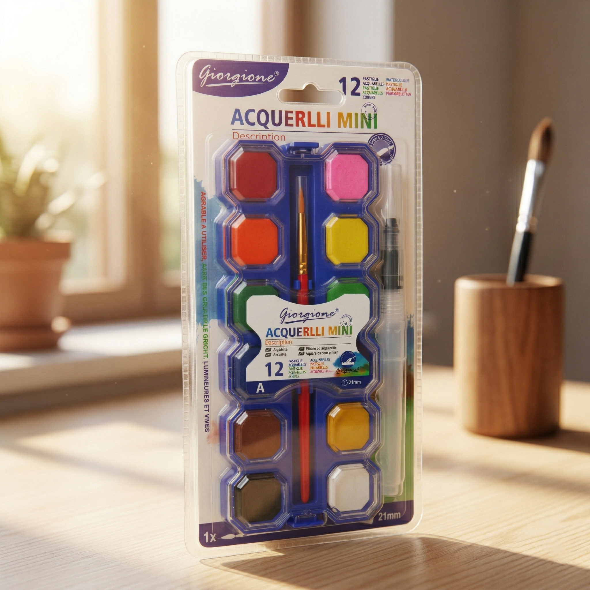 G-SC-M1212 ColorsWater Color Paint