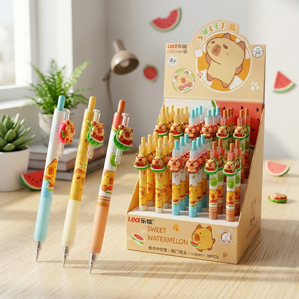 LTG21060 Gel Pen Display 1 set = 36 piece 3 model