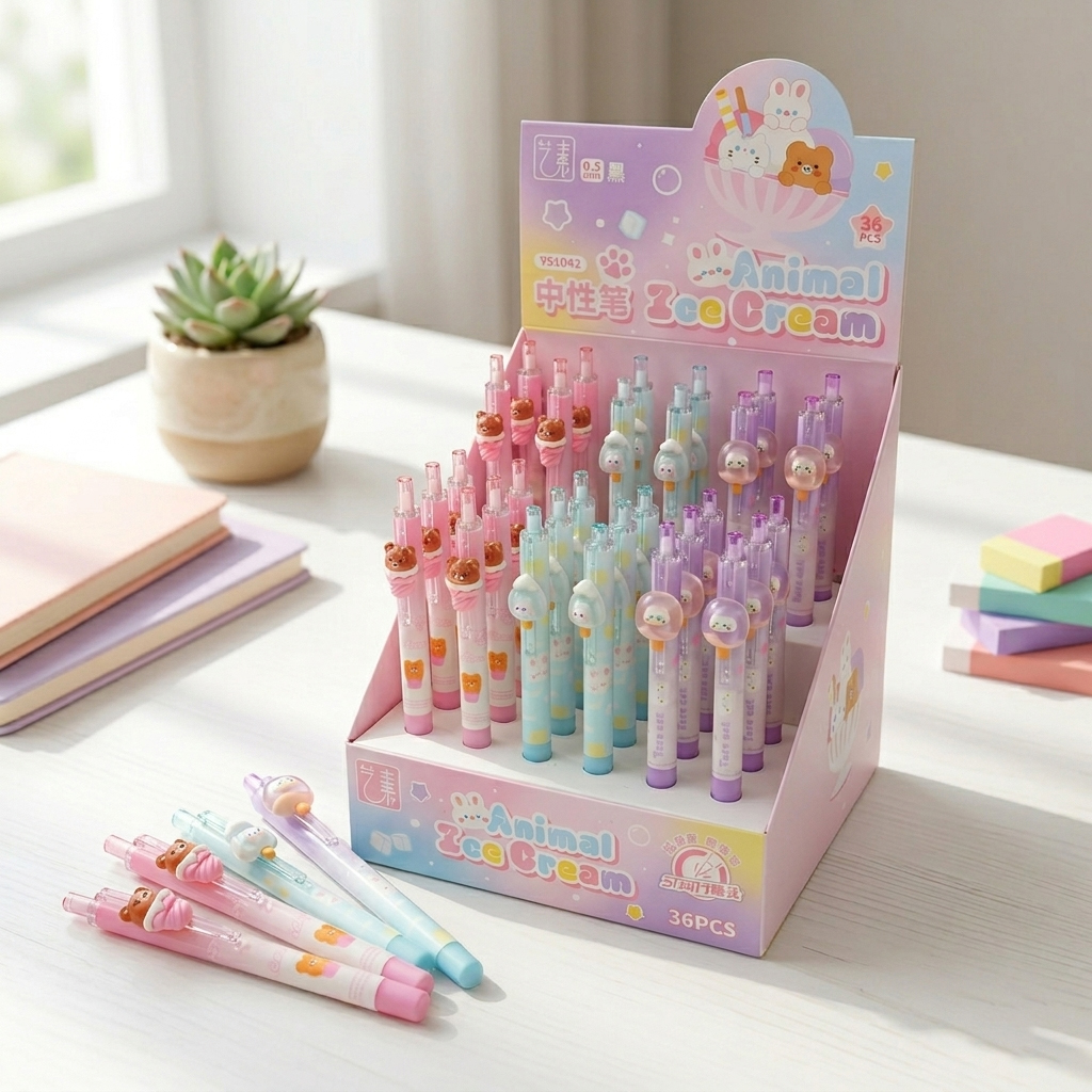 YS1042-36 Gel Pen Display36 piece / set