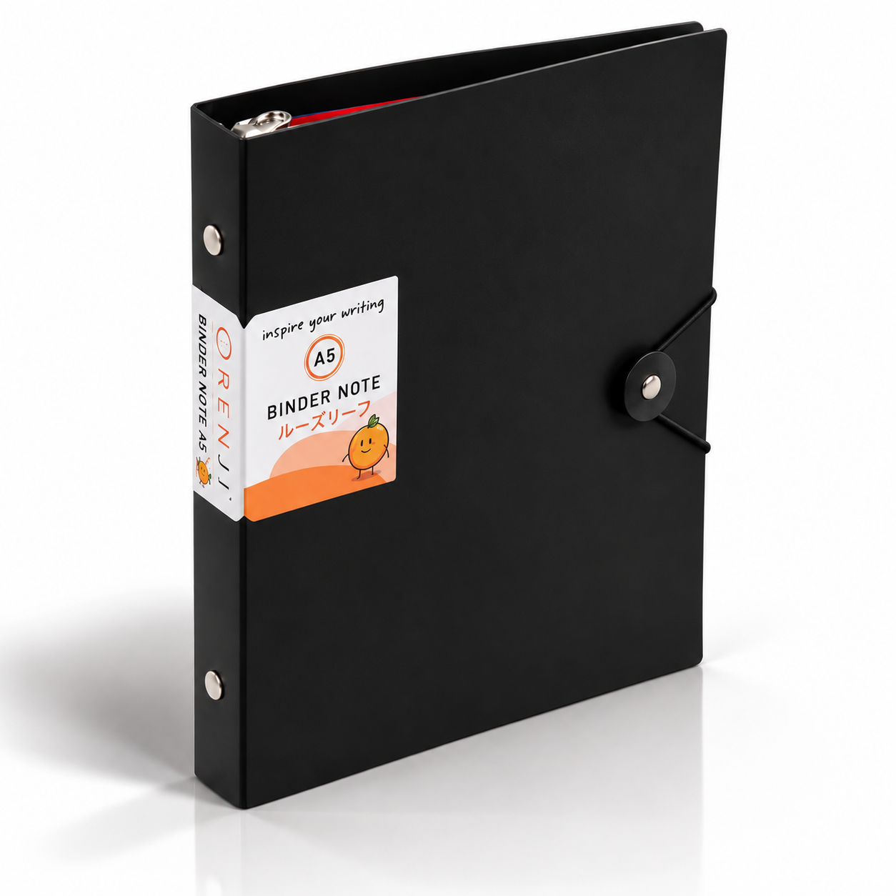 ORENJI Binder Note A5 - Hitam