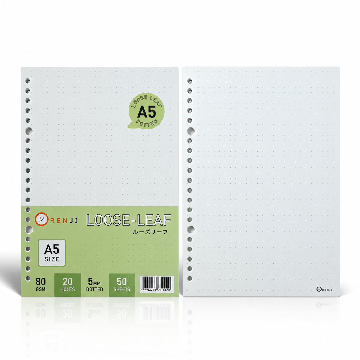 Loose Leaf A5 - 50 Sheet (80 gsm) - Dot